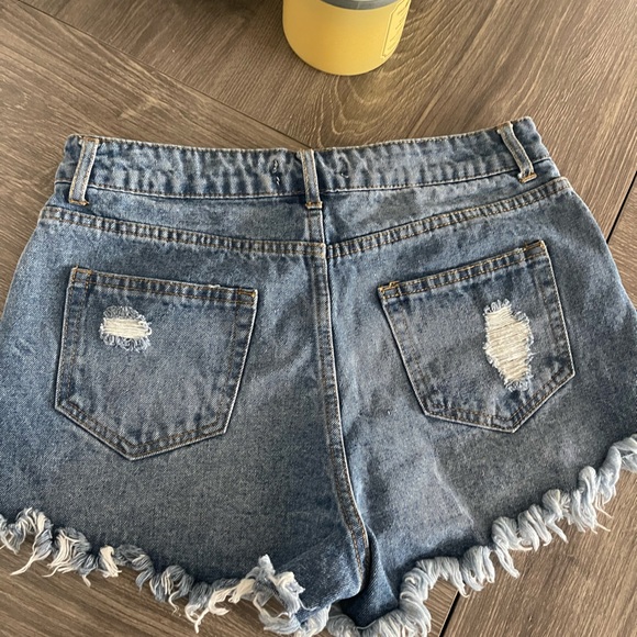 Sparkly star high waisted cheeky shorts - Picture 5 of 7